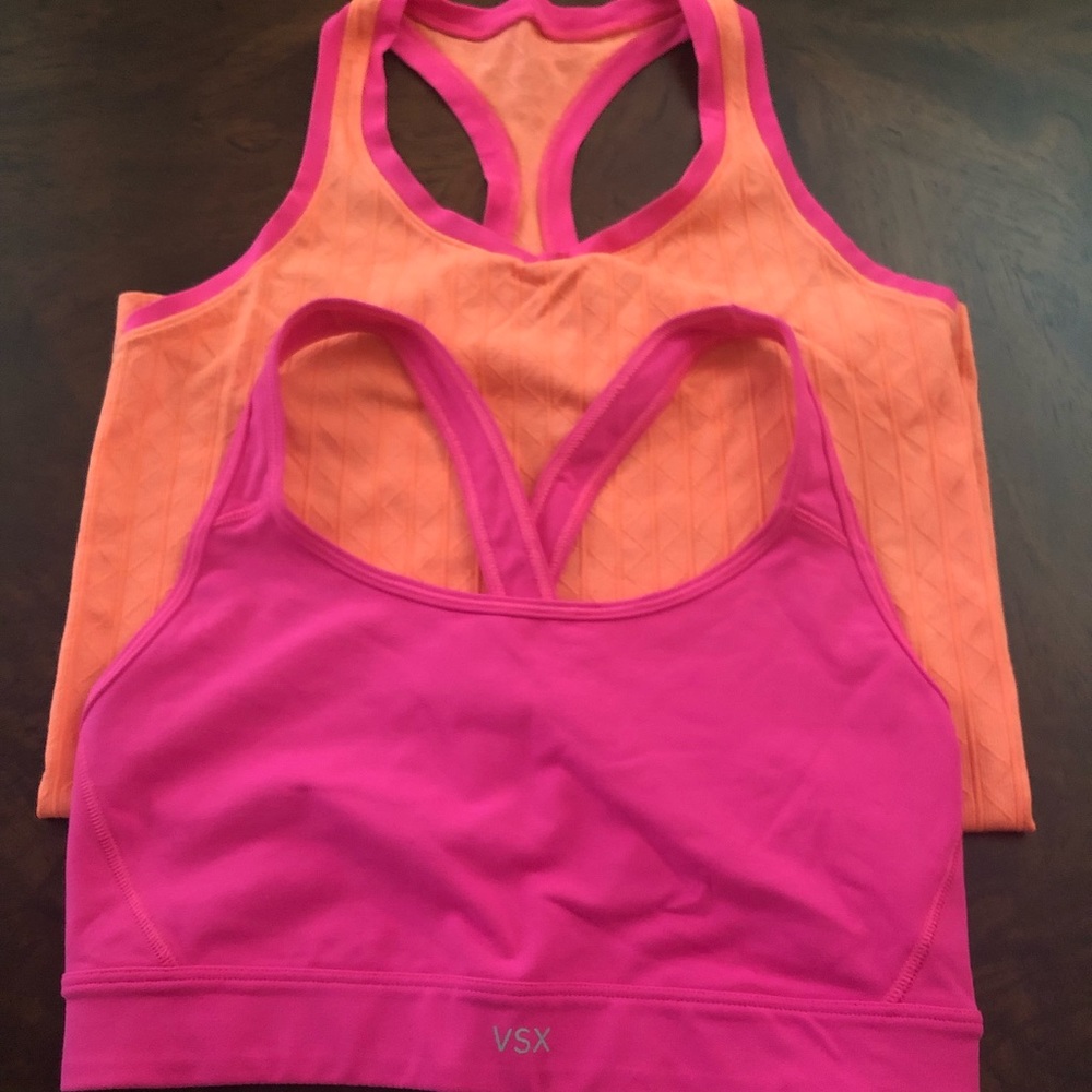VSX-Victoria Secret  sports bra and tank.